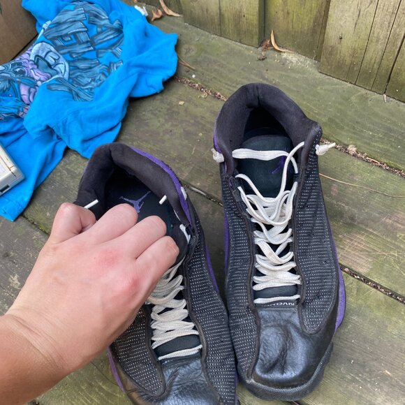 2021 Air Jordan 13 Retro Court Purple Size 10.5 - Picture 6 of 8